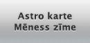 Astrokarte, Mēness zīme